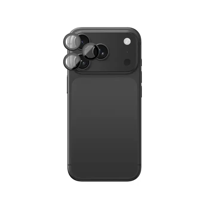 AmazingThing Radix Vision Lens kameras aizsargstikls telefonam iPhone 18 Pro | iPhone 18 Pro Max melns