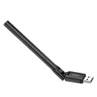 Wireless network card WiFi4 Hoco for USB A HI32 black Foto 4