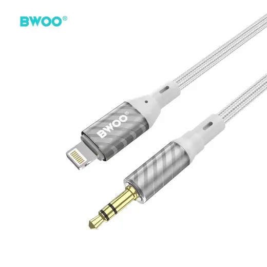 BWOO AUX Cable Lightning to 3.5mm Jack audio AUX073 Foto 2