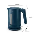 PHILIPS 3000. sērijas Basic tējkanna, 1.7L, zila — Foto 2