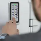 Qoltec Code lock RHEA with RFID reader | Code | Card | key fob |Doorbell | IP68 | EM Foto 4