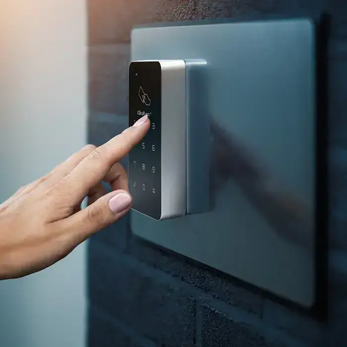 Qoltec code lock FEBE with RFID reader | Code | Card | key fob | EM Foto 3