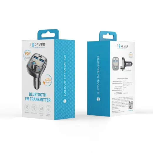 Forever FM transmitter Bluetooth TR-370 black Foto 8