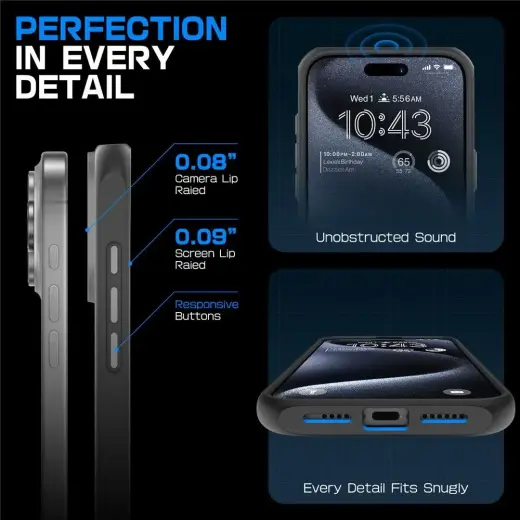 Supcase UB Mag Case with MagSafe for iPhone 16 Pro Max - Gray Photo