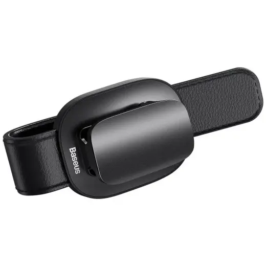 Baseus car glasses clip holder for glasses black (ACYJN-B01) Photo