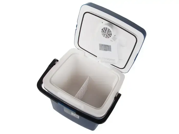 GoodBuy Pārnēsājams ceļojumu ledusskapis 12V|230V 26L ar apkures funkciju – liels, mājas un ceļojumiem Foto 4