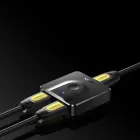 Ugreen switch HDMI splitter switch - 2x HDMI 4K 60Hz black (CM217) Foto 8
