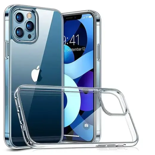 Clear 2 mm maciņš telefonam iPhone 13 Pro Max caurspīdīgs