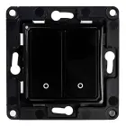 Shelly wall switch 2 button (Black) — Foto 1