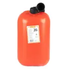 Plastic fuel can 20L, red — Foto 2