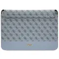 Guess Sleeve GUCS14PS4SGB 14" blue|blue 4G Stripe Metal Logo Foto 1