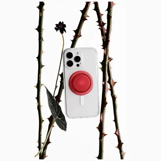 Uchwyt i podstawka do telefonu            Popsockets Blanchette Red MagSafe czerwony 808974 Foto 8
