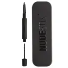 Nudestix, Brow Stylus, Waterproof, Double-Ended, Eyebrow Cream Pencil & Gel 2-In-1, Ash Brown, 0.2 g Photo