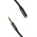 TRRS 3.5mm Male to 3.5mm Female Audio Extender 3m Vention BHCBI Black Photo