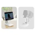 Folding phone stand for tablet (K15) - white Foto 4