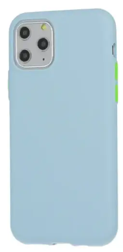 Fusion Solid Case Silicone Case For Apple iPhone 7 | 8 | SE 2020 Light Blue Photo