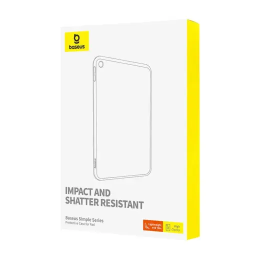 Baseus Simple Series iPad Pro (2017) protective case (clear) Foto 3