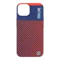 OBAL:ME Flossy Stripes Cover for Apple iPhone 14 Blue|Red Photo