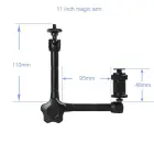 Clamp holder for camera, camera, microphone — Foto 3