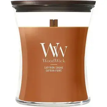 WoodWick Saffron Smoke Váza ( šafránový kouř ) - Vonná svíčka