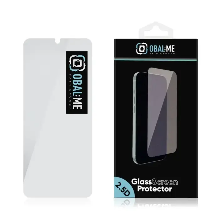 OBAL:ME 2.5D Glass Screen Protector for Xiaomi Redmi 17C 4G/5G Clear