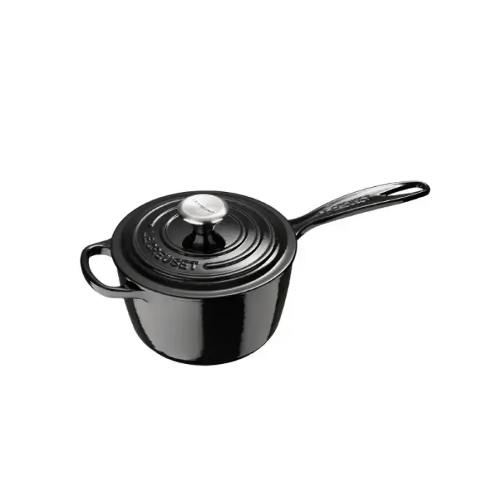 Cast iron sauce pan Ø16cm / 1.5L black