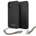 Guess Saffiano Chain - Etui iPhone 11 (czarny) Foto 1