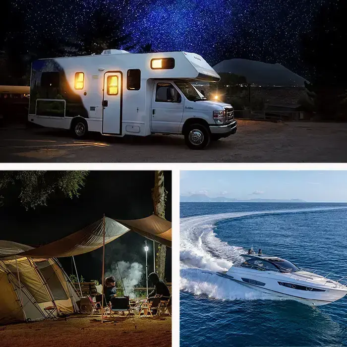 Qoltec Smart Monolith charger for LiFePO4 AGM GEL SLA batteries | 20A | 12V Foto 2