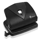 Caurumotājs FORPUS caurumo līdz 30 lapām, melns, 80mm attālums no caurumiem 80mm Foto 1