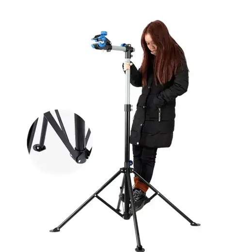 Rockbros MP-02 floor service stand for bicycles with knobs - black Foto 4