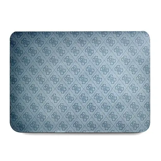 Original GUESS Laptop Sleeve 4G Uptown Triangle Logo GUCS16P4TB 16 inches blue Photo