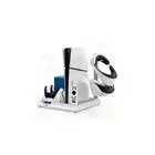 iPega P5S028 All-in-One Charging Stand with Cooling for PS5/PS5 Slim/PS5 Pro White (Damaged Package) Foto 6