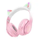 Wireless headphones Hoco W42 Cat Ear cherry blossom — Foto 1
