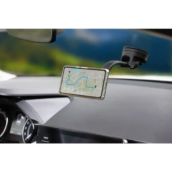 Magnetic car phone holder Forcell F-Grip MagLuxe windshield / dashboard / air vent black Photo