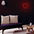 Neon LED Light HEART red Bat + USB FLNE07 Forever Light Foto 7