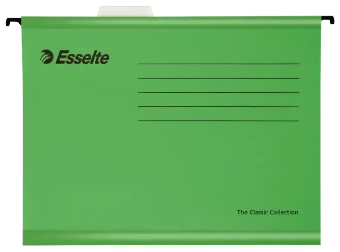 Iekarināmais fails ESSELTE Classic , A4 formāts, zaļš Foto 2