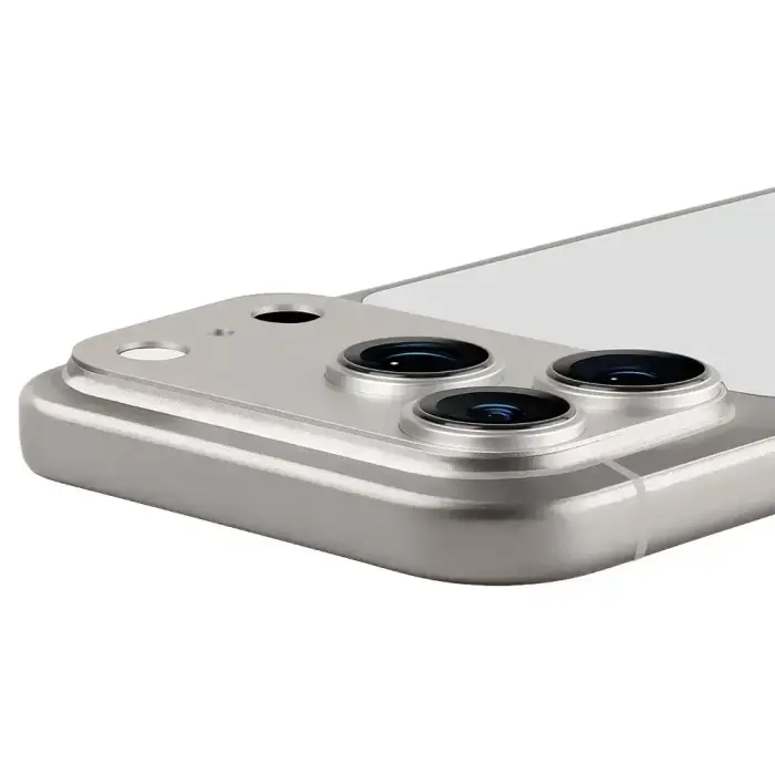 OBAL:ME Camera Island Lens Protector for Apple iPhone 17 Pro Silver