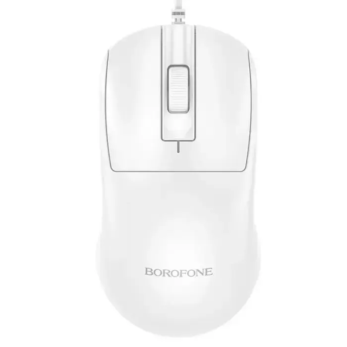 Borofone Computer mouse BG19 Moda wired white