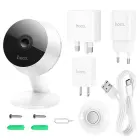 Indoor camera Hoco 3MP Full HD D3 white Foto 16