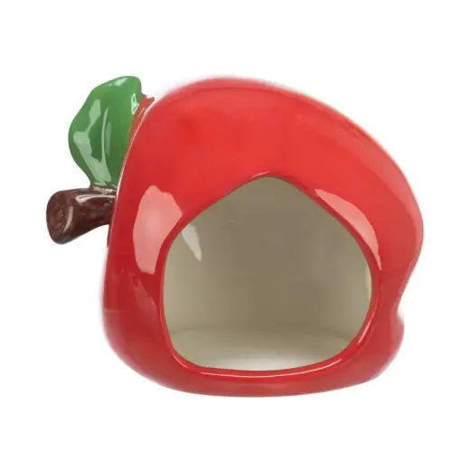 Māja grauzējiem : Trixie Apple ceramic house, hamsters|mice, 13 × 10 × 10 cm Foto 1