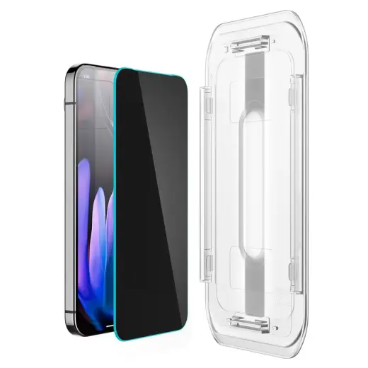 SPIGEN GLAS.TR "EZ FIT" PRIVACY GLASS 2-PACK GOOGLE PIXEL 9 | 9 PRO PRIVACY Foto 4