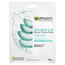 Hyaluronic Aloe Serum Tissue Mask - Textile face mask with aloe vera Фото num