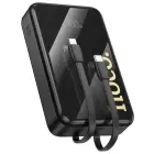 Hoco Q37A Power Bank | 20,000 mAh | 22.5W | PD, QC | USB-C, Lightning | black — Photo 4