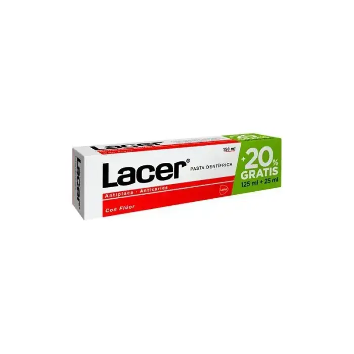Lacer Toothpaste 125 25ml Free