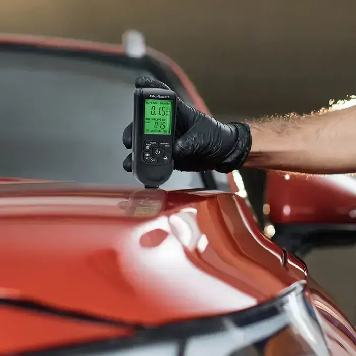 Qoltec Coating thickness gauge with LCD | 0 ~ 2000um Foto 7