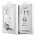Hello Kitty Liquid Glitter Charms Kitty Head case for iPhone 15 Pro - silver — Фото 8