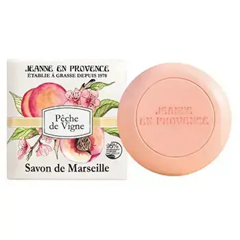 Jeanne En Provence Peche De Vigne Tuhé mýdlo 100 g