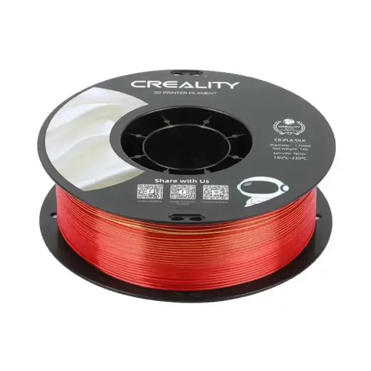 CR-Silk PLA Filament Creality (Golden-red) Foto 4