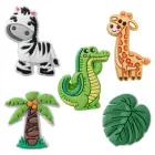 3D Sticker Jungle 5pcs set — Photo 1