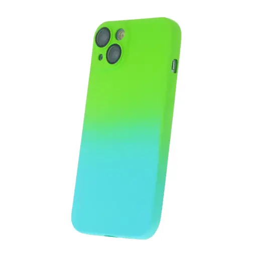 Fusion Neogradient case 3 силиконовый чехол для Xiaomi Redmi Note 12 Pro 5G (Global) | Poco X5 зеленый голубой Фото num